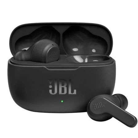 Fones de ouvido Bluetooth JBL Wave 200TWS com estojo de carregamento  autonomia de 5h