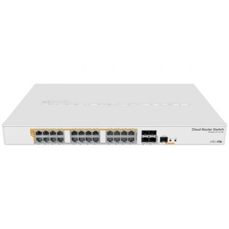 Mikrotik CRS328-24P-4S RM 28 portas RJ45 10-100-1000 SFP PoE Switch